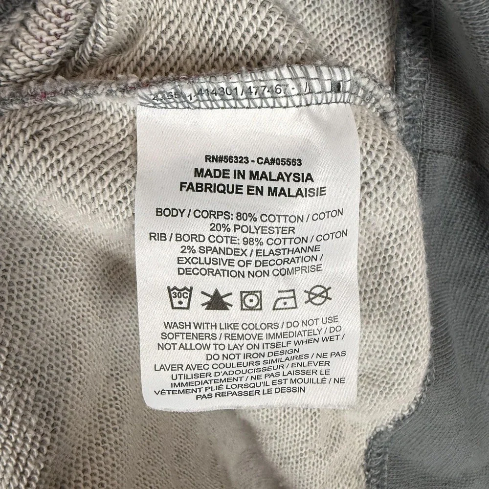 Nike Sweatshirt Kids XS Gray Pullover Fleece Allover‎ Swoosh Logo Graphic